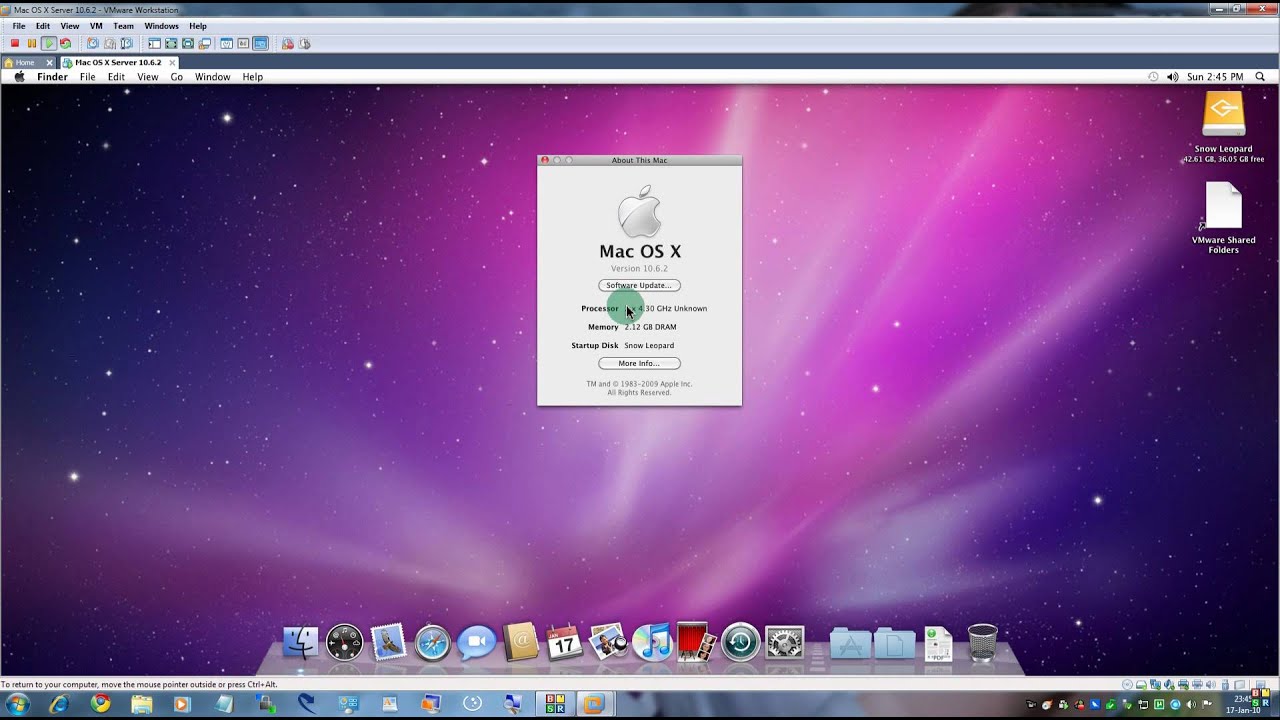 Mac Os X 10.5.8